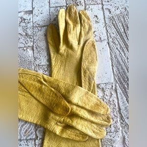 Vintage Ostrich Gloves.